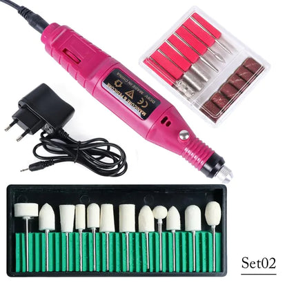 Rechargeable Electric Nail Drill Sets